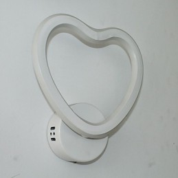 Applique murale minimaliste moderne pour salon, chambre à coucher, chevet, couloir, lampe murale créative en aluminium à la mode