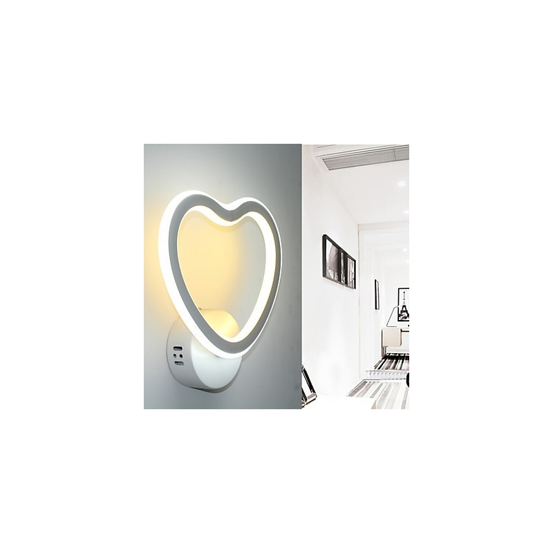 Applique murale minimaliste moderne pour salon, chambre à coucher, chevet, couloir, lampe murale créative en aluminium à la mode