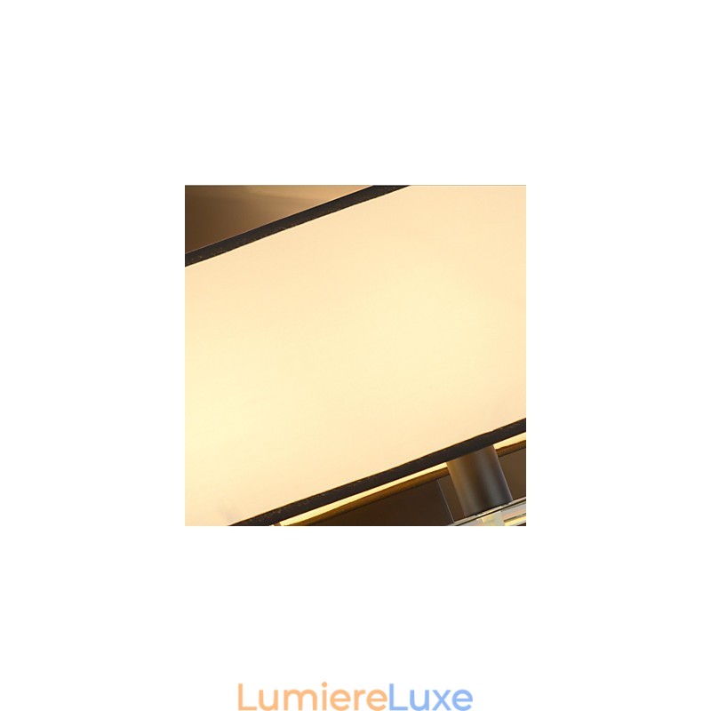 Peinture contemporaine moderne intégrée pour appliques murales à lumière ambiante