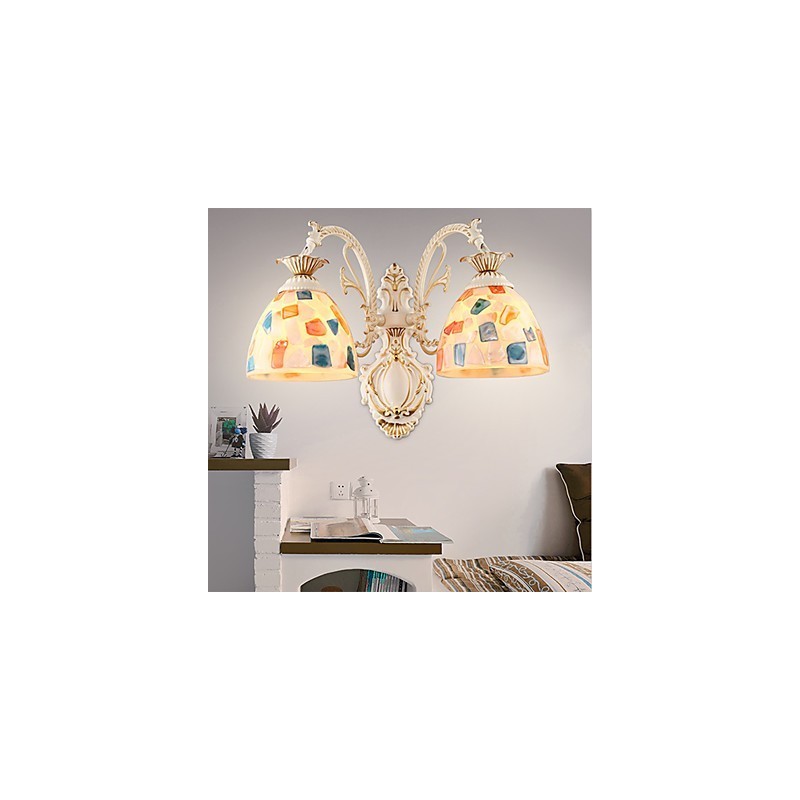 Peinture rustique pour appliques murales encastrées