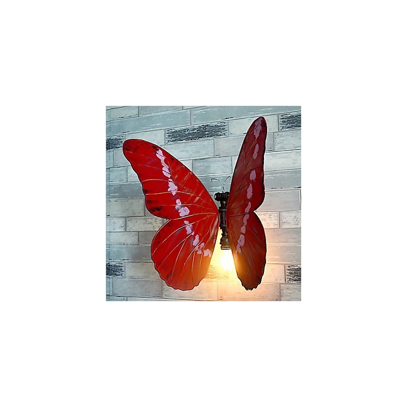 Peinture contemporaine moderne intégrée pour appliques murales à lumière ambiante