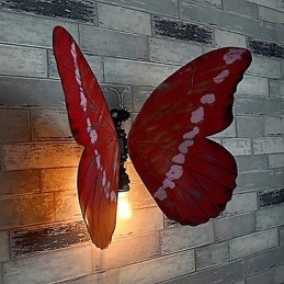 Peinture contemporaine moderne intégrée pour appliques murales à lumière ambiante