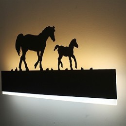 La nouvelle lampe murale en acrylique, personnalité créative, éclairage décoratif, lampe de chambre minimaliste moderne, lampe de chevet