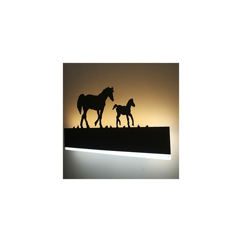 La nouvelle lampe murale en acrylique, personnalité créative, éclairage décoratif, lampe de chambre minimaliste moderne, lampe de chevet