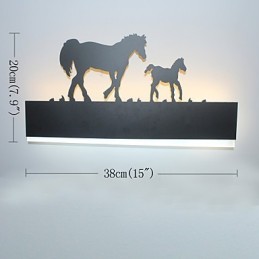 La nouvelle lampe murale en acrylique, personnalité créative, éclairage décoratif, lampe de chambre minimaliste moderne, lampe de chevet