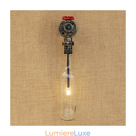 Lampe de style mini en bronze antique rétro pour la protection des yeux et la lumière ambiante Lampe de style mini en bronze antique rétro pour la protection des yeux et la lumière ambiante