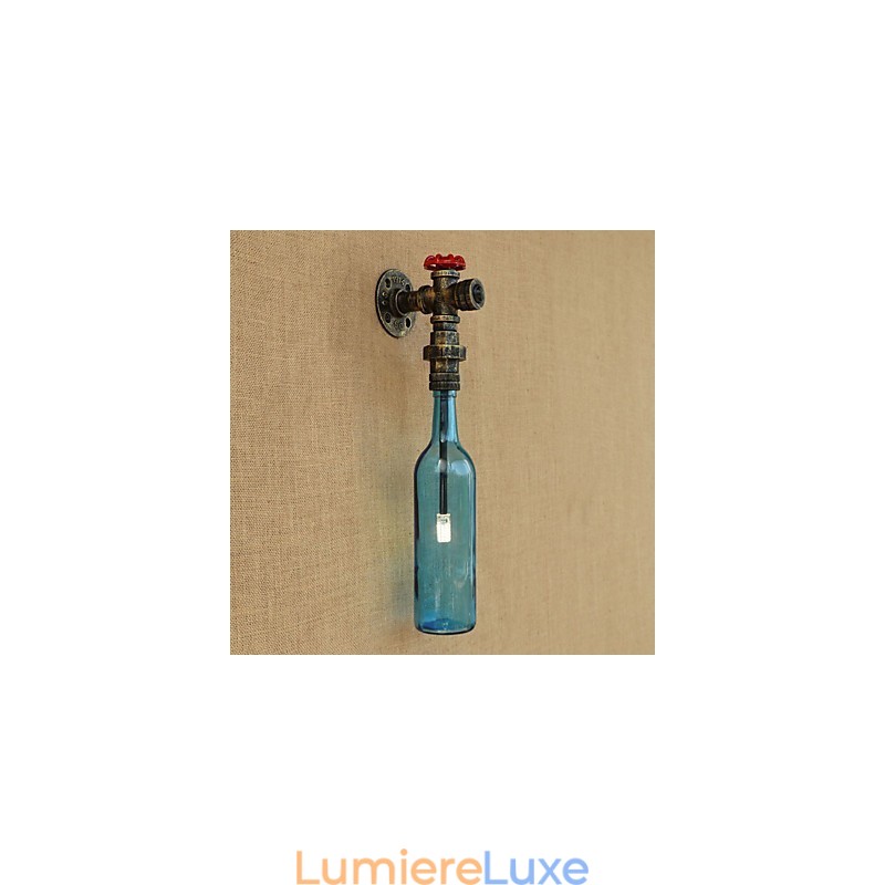 Lampe de style mini en bronze antique rétro pour la protection des yeux et la lumière ambiante