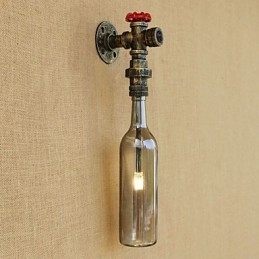 Lampe de style mini en bronze antique rétro pour la protection des yeux et la lumière ambiante