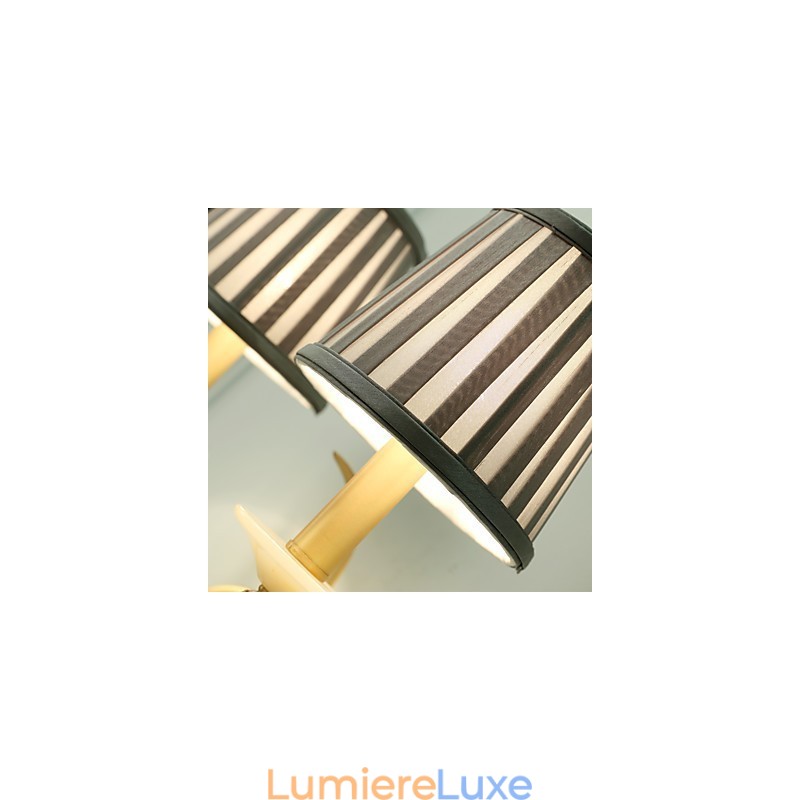 Applique murale simple, traditionnelle et classique en laiton, style mini
