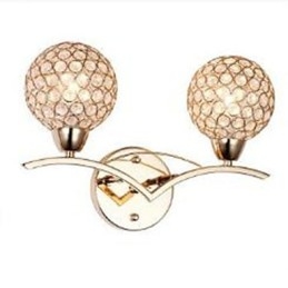 La simplicité de la lampe en cristal moderne, lampe de chevet créative et tendance pour chambre à coucher, salle à manger, couloir