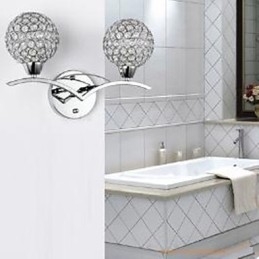 La simplicité de la lampe en cristal moderne, lampe de chevet créative et tendance pour chambre à coucher, salle à manger, couloir