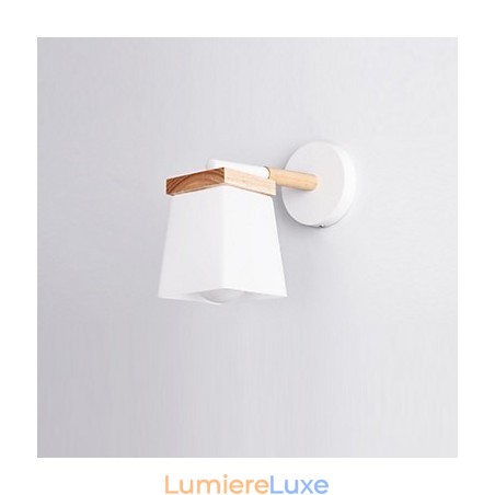 Applique murale carrée en verre pour chambre à coucher, éclairage d'ambiance moderne Applique murale carrée en verre pour chambre à coucher, éclairage d'ambiance moderne