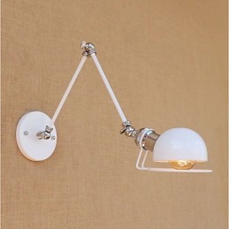 Peinture de campagne vintage pour mini-bras pivotant, protection des yeux, lumière ambiante, bras pivotant, éclairage mural