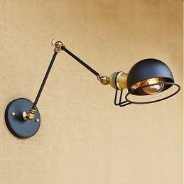 Peinture de campagne vintage pour mini-bras pivotant, protection des yeux, lumière ambiante, bras pivotant, éclairage mural