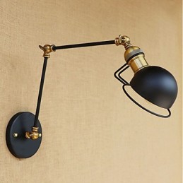 Peinture de campagne vintage pour mini-bras pivotant, protection des yeux, lumière ambiante, bras pivotant, éclairage mural
