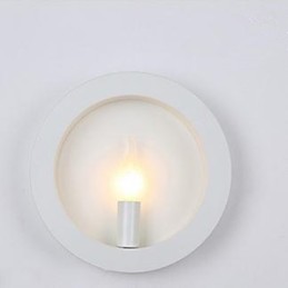Nouvelle lampe murale en fer forgé, vente en gros, lampe murale ronde pour salon, canapé, arrière-plan