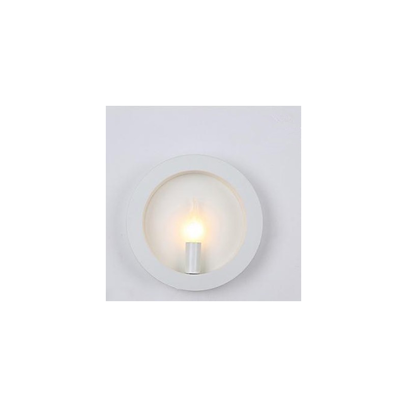 Nouvelle lampe murale en fer forgé, vente en gros, lampe murale ronde pour salon, canapé, arrière-plan