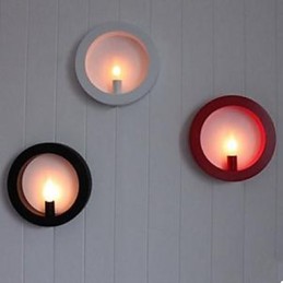 Nouvelle lampe murale en fer forgé, vente en gros, lampe murale ronde pour salon, canapé, arrière-plan