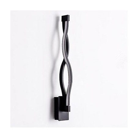 Applique murale moderne et simple en aluminium, style vague, idéale pour une chambre à coucher, un couloir, un salon ou une télévision Applique murale moderne et simple en aluminium, style vague, idéale pour une chambre à coucher, un couloir, un salon ou une télévision