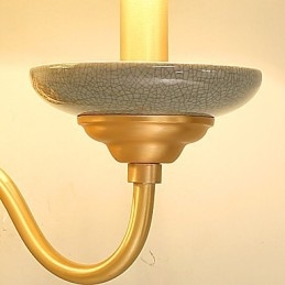 Applique murale simple, traditionnelle et classique en laiton, style mini