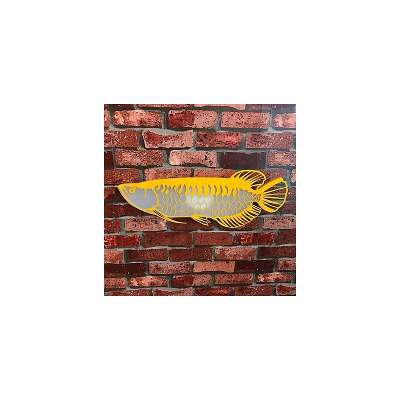 Appliques murales modernes en forme de poisson, style simple, éclairage acrylique, pour salon, couloir, chambre à coucher, hôtel, décoration