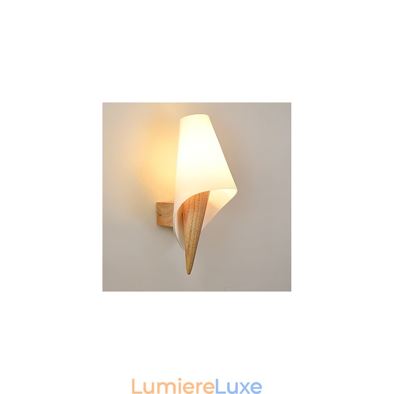 Applique murale simple de style européen pour la protection des yeux, éclairage d'ambiance, lampe murale de chambre à coucher