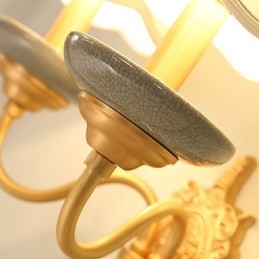 Applique murale en laiton classique, style mini, style traditionnel et rustique
