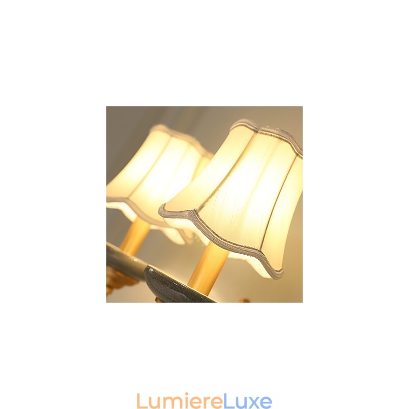 Applique murale en laiton classique, style mini, style traditionnel et rustique