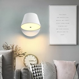 Appliques murales contemporaines modernes avec lumière ambiante