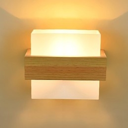 Nouveauté Country pour Mini Style Protection des Yeux Lumière Ambiante Appliques Veilleuse de Chevet Lampe Murale de Balcon Créative