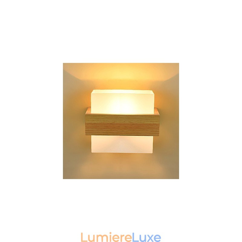 Nouveauté Country pour Mini Style Protection des Yeux Lumière Ambiante Appliques Veilleuse de Chevet Lampe Murale de Balcon Créative