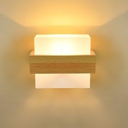 Nouveauté Country pour Mini Style Protection des Yeux Lumière Ambiante Appliques Veilleuse de Chevet Lampe Murale de Balcon Créative