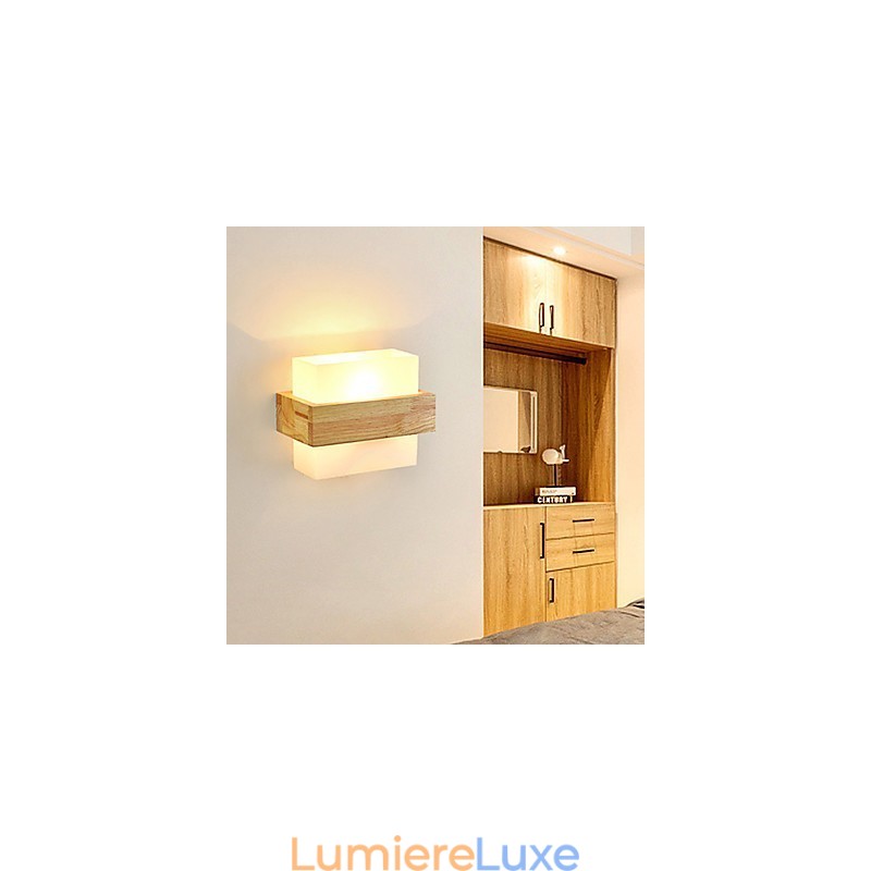 Nouveauté Country pour Mini Style Protection des Yeux Lumière Ambiante Appliques Veilleuse de Chevet Lampe Murale de Balcon Créative
