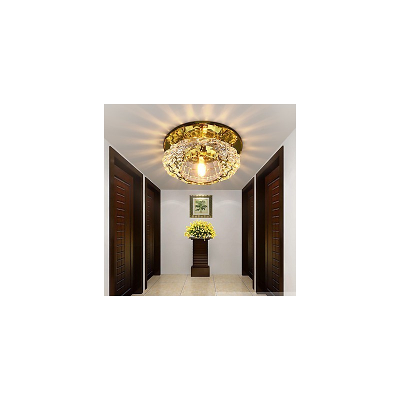 Lampe en cristal SMD CreativeTube, spot absorbant la lumière du dôme
