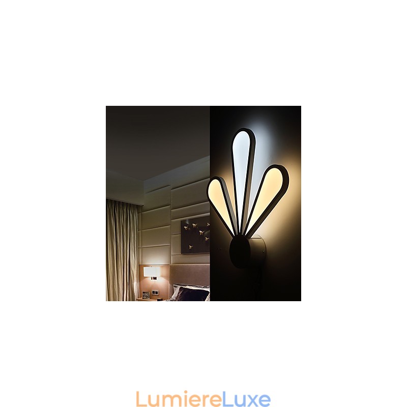 Appliques murales modernes Style Simplicité Acrylique Salon Couloir Chambre Chambres d'hôtel Lampe de chevet