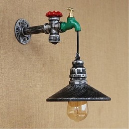 Peinture rustique Lodge pour appliques murales à lumière ambiante