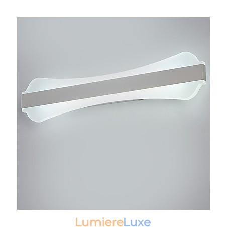 Lampe de miroir de salle de bain 10 W de haute qualité, appliques murales en acier inoxydable et acrylique, éclairage de maquillage Lampe de miroir de salle de bain 10 W de haute qualité, appliques murales en acier inoxydable et acrylique, éclairage de maquillage