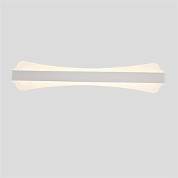 Lampe de miroir de salle de bain 10 W de haute qualité, appliques murales en acier inoxydable et acrylique, éclairage de maquillage