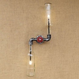 Applique murale rustique en laiton pour éclairage d'ambiance