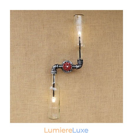 Applique murale rustique en laiton pour éclairage d'ambiance Applique murale rustique en laiton pour éclairage d'ambiance