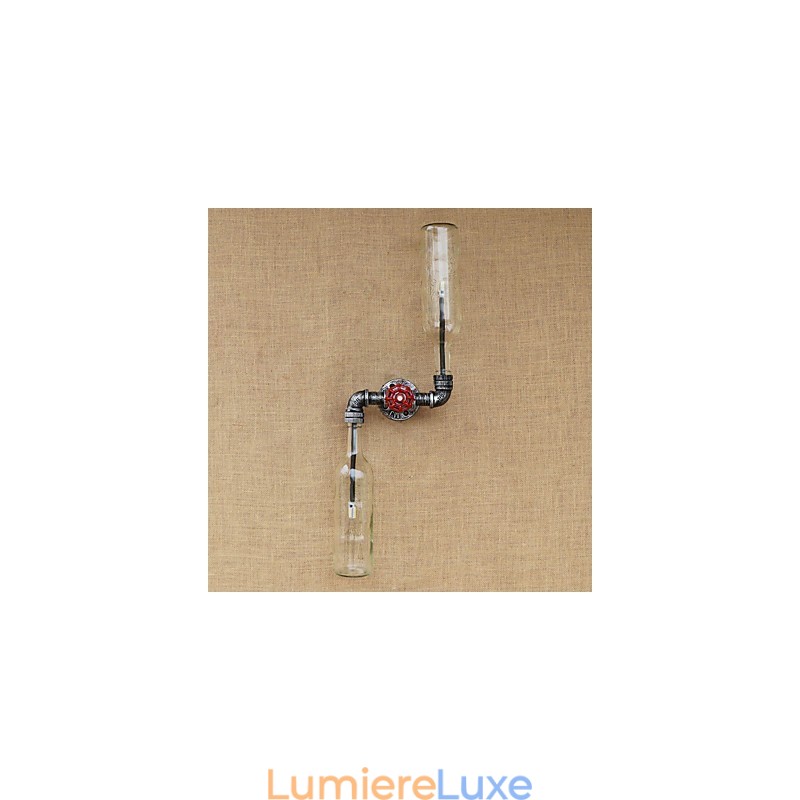 Applique murale rustique en laiton pour éclairage d'ambiance