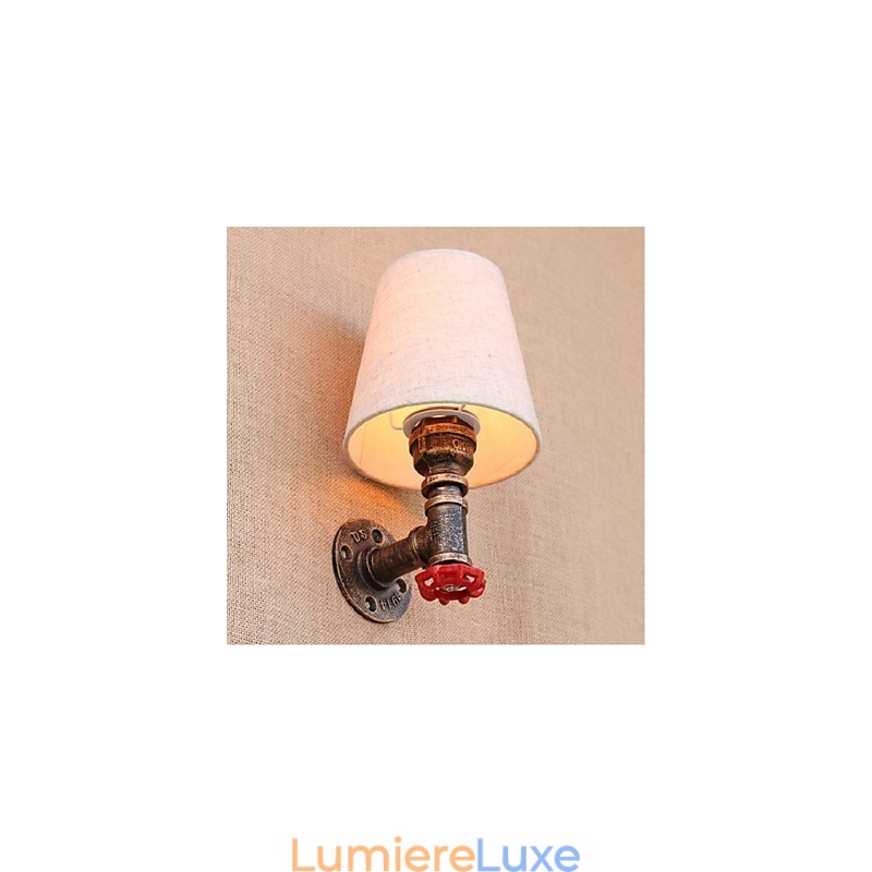 Applique murale rustique en laiton pour éclairage d'ambiance