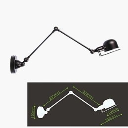 Luminaires à bras pivotants modernes et contemporains en métal