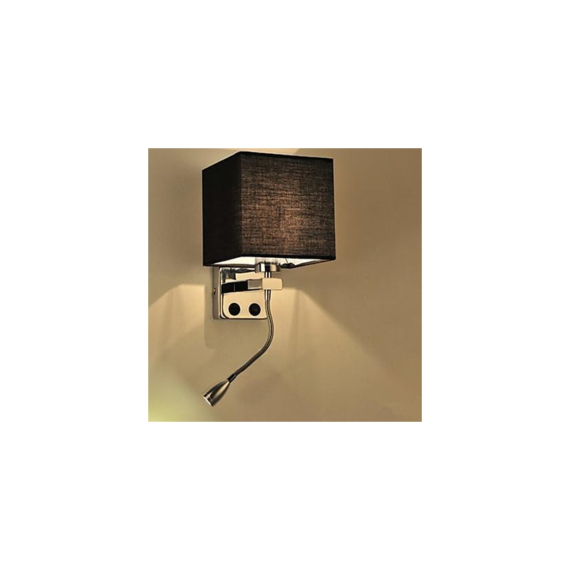 Lampe de chevet créative en tissu pour chambre d'hôtel moderne, couloir, balcon