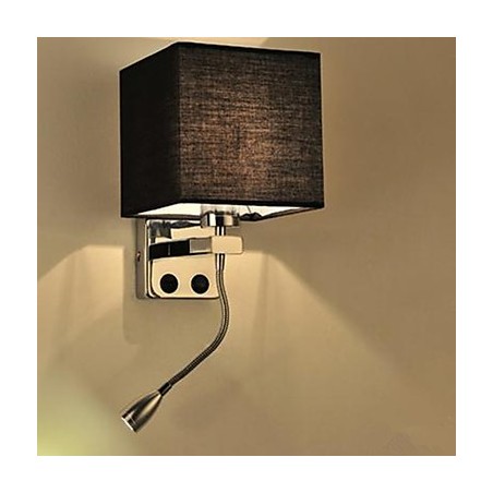 Lampe de chevet créative en tissu pour chambre d'hôtel moderne, couloir, balcon Lampe de chevet créative en tissu pour chambre d'hôtel moderne, couloir, balcon