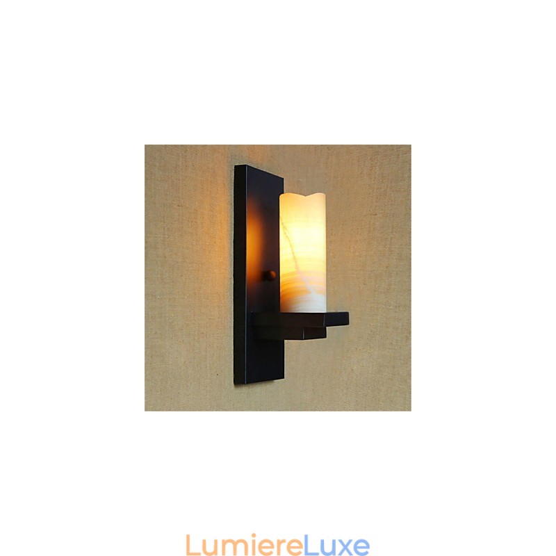 Applique murale rétro rustique pour la protection des yeux, lumière ambiante