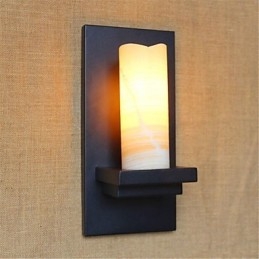 Applique murale rétro rustique pour la protection des yeux, lumière ambiante