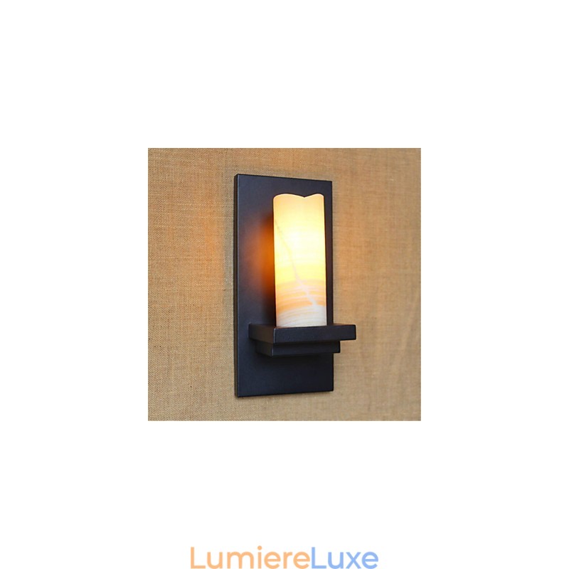 Applique murale rétro rustique pour la protection des yeux, lumière ambiante