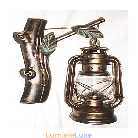 Applique murale style mini style rustique avec peinture de style lodge Applique murale style mini style rustique avec peinture de style lodge