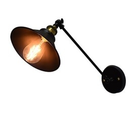 Lampe murale Buzz Wall Iron Dumb Black Lampe sabre laser sur le mur